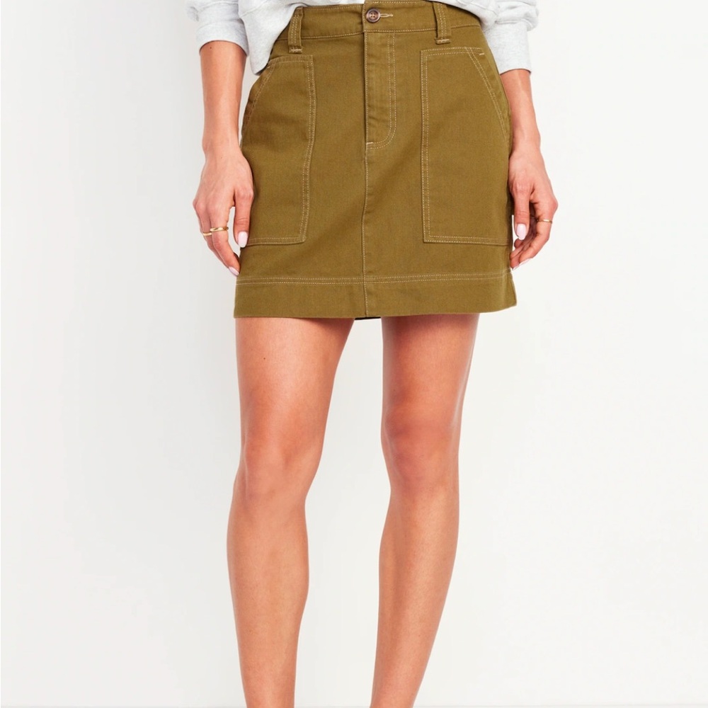 Utility Mini Skirt